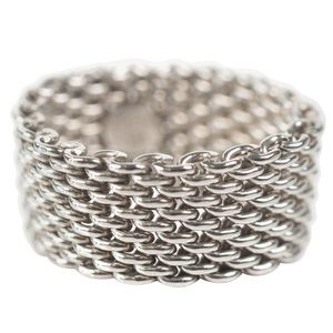 Tiffany & Co. Somerset Mesh Ring